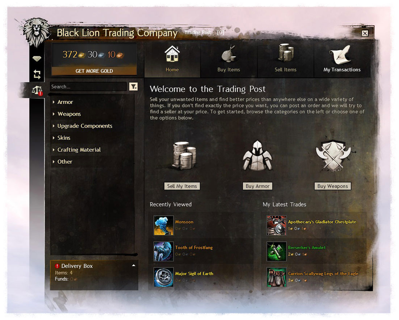 Illustration for article titled They're Finally Fixing Guild Wars 2's Clunky Auction House